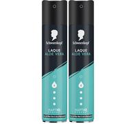 SCHWARZKOPF, Laque Aloe Vera, Technologie Haptiq System, Formule à l'Aloe Vera et à la Niacinamide, Végane, Sans silicone, Fortifie et hydrate le cheveux, Tenue longue durée, Sans effet collant, 250ml