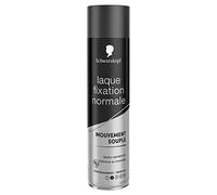 Schwarzkopf - Laque Cheveux - Fixation Normale - Mouvement Souple - Résultat Naturel - Sèche Rapidement - Ne Colle Pas - S’élimine au Brossage - Tenue 48H - 400 ml, Aucune, 1.00 g (Lot de 1)