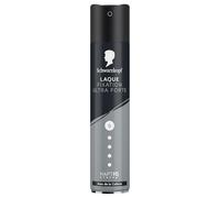 SCHWARZKOPF, Laque Fixation Ultra Forte, Technologie Haptiq System, Formule à la caféine, Végane, Sans silicone, Protège contre humidité et vent, Tenue et resistance longue durée, 250ml