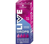 Schwarzkopf Live Color Drops Petal Pink (30 ml), gouttes de couleur dosables pour un look personnalisé, teinture à mélanger avec l'après-shampooing, coloration temporaire dure jusqu'à 12 lavages