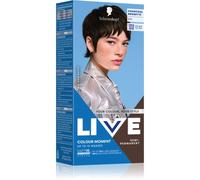 Schwarzkopf LIVE Colour Moment coloration semi-permanente pour cheveux teinte 010 Charcoal Brunette 50 ml