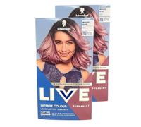 Schwarzkopf LIVE Lightner & Twist Mauve Kiss Lot de 105 paquets de 2 colorations permanentes pour cheveux