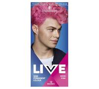 Schwarzkopf Live Men Coloration semi-permanente pour cheveux, résistante à la décoloration, teinte rose fluo 093