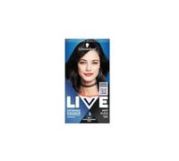 Schwarzkopf LIVE Semi-Permanent Hair Color, Deep Black 099, Rich Intense Black Hair Dye for Vibrant Long-Lasting Tone, Easy Application for All Hair Types