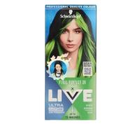 Schwarzkopf Live Ultra Brights 024 Lot de 3 colorations semi-permanentes pour cheveux Vert vif