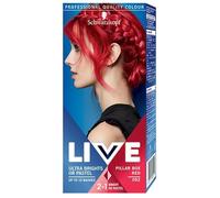 Schwarzkopf LIVE Ultra Brights or Pastel coloration semi-permanente pour cheveux teinte 092 Pillar Box Red 1 pcs