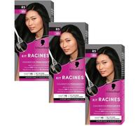 Schwarzkopf - Lot de 3 Kits Racines - Coloration Permanente pour Racines de Cheveux - Enrichie d'une huile nourrissante Lot de 3
