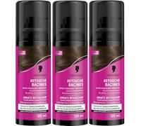 Schwarzkopf - Lot de 3 Retouche Racines Cheveux Blancs - Spray Masquant Temporaire Racines Cheveux - S’efface au premier shampooing - Noir