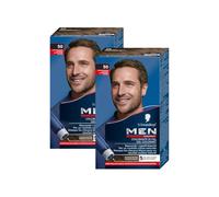 Schwarzkopf - Men Perfect - Gel Colorant Anti-Cheveux Blancs Homme - Coloration - Résultat Naturel - Application rapide et facile - Sans Ammoniaque - Châtain Clair 50 - Lot de 2