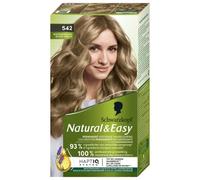 Schwarzkopf - Natural & Easy - Coloration Permanente Naturelle Cheveux - Huile d'olive et Extrait de Lavande - 93 % d'ingrédients d'origine naturelle - Blond Cendré 542, Blond Clair Cendré, 1 Unité (Lot de 1)