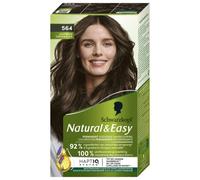 Schwarzkopf - Natural & Easy - Coloration Permanente Naturelle Cheveux - Huile d'olive et Extrait de Lavande - 92 % d'ingrédients d'origine naturelle - Châtain Clair LICHTBRUIN 564, 1 Unité (Lot de 1)
