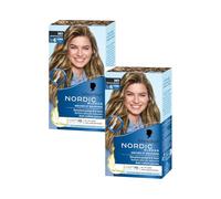 Schwarzkopf - Nordic Blonde M1 - Mèches radiantes - Coloration permanente - Éclaircit jusqu'à 6 tons - Avec huile activatrice et omégaplex - Anti-reflets Jaunes - Lot de 2