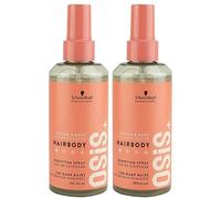 Schwarzkopf Osis Hairbody Style & Care Lot de 2 sprays de 200 ml = 400 ml.