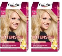 Schwarzkopf - Palette - Coloration Permanente Cheveux - Eclaircissant Cheveux Crème Soin - Couvre 100% des Cheveux Blancs - Tenue 8 semaines - Blond Clair Naturel 200 (Lot de 2)