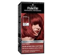 Schwarzkopf, Palette de coloration permanente, teinture, crème colorante professionnelle, couverture de cheveux blancs, système anti-dommage, teinte Pantone 5-72 rouge cuivré