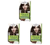 Schwarzkopf - Palette Natural Colors - Coloration Permanente Cheveux - Couleur Naturelle - Cheveux nourris - Couvre 100% des Cheveux Blancs - Châtain 4.0 (Lot de 3)