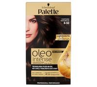 Schwarzkopf Palette Oleo - Coloration permanente - Couverture professionnelle des cheveux blancs - 3-10 châtain naturel