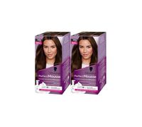 Schwarzkopf - Perfect Mousse - Coloration Cheveux - Mousse Permanente sans Ammoniaque - Masque Soin 96% d'ingrédients d'origine naturelle - Châtain Chocolat 465 - Lot de 2