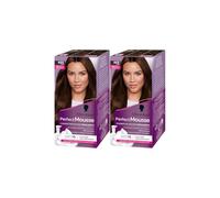 Schwarzkopf - Perfect Mousse - Coloration Cheveux - Mousse Permanente sans Ammoniaque - Masque Soin 96% d'ingrédients d'origine naturelle - Châtain Chocolat 465 - Lot de 2