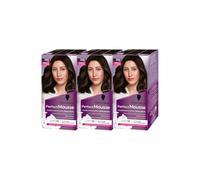 Schwarzkopf - Perfect Mousse - Coloration Cheveux - Mousse Permanente sans Ammoniaque - Masque Soin 96% d'ingrédients d'origine naturelle - Châtain Noir 300 - Lot de 3