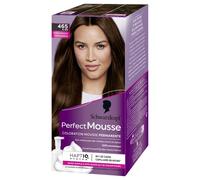 Schwarzkopf - Perfect Mousse - Coloration Cheveux - Mousse Permanente sans Ammoniaque - Masque Soin 96 % d'ingrédients d'origine naturelle - Châtain Chocolat 465, 1 Unité (Lot de 1)