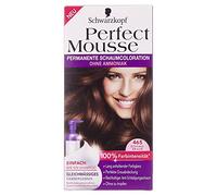 Schwarzkopf Perfect Mousse colorations-mousses permanentes | Châtain Chocolat | 465 niveau 3 | Lot de 1 | 1 x 93 ml