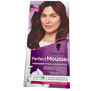Schwarzkopf Perfect Mousse Lot de 1 tubes de mousse permanente 388 niveaux 3 brun rougeâtre foncé (1x 93 ml)