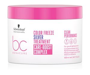 Schwarzkopf Professional BC Bonacure Color Freeze Silver masque traitant pour cheveux blonds et méchés 500 ml