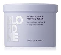 Schwarzkopf Professional Blondme Bond Repair Purple Mask masque cheveux anti-jaunissement 500 ml