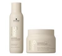Schwarzkopf Professional BLONDME - Routine Cheveux Épais - Masque Repair Intense 200ml + Shampoing Lissant 300ml - Duo