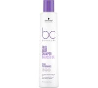 Schwarzkopf Professional Bonacure Frizz Away Shampoo Cheveux Crépus Frisés Complexe De Soins Végan Avec Huile De Babassu Effet Anti Humidité Adoucissant All Day Shield Brillance Intense 250 Ml