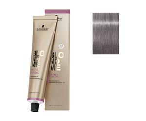 Schwarzkopf Professional - Crème blondeur à nuancer Blondme bleu fumé métallique