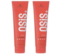 Schwarzkopf Professional OSiS G. Force Gel Coiffant Pour Cheveux Moyens À Épais Définition Parfaite Brillance Finition Non Collante Fixation Très Forte 150 ml - lot de 2