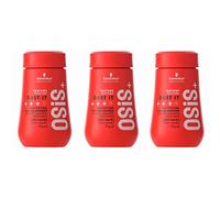 Schwarzkopf Professional - OSiS+ Lot de 3 Poudre Matifiante Dust it 10g Fixation Forte