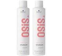 Schwarzkopf Professional OSiS Sparkler Spray De Brillance Sans Silicone Protection Thermique Sans Frisottis Brillance Démêlant Revitalisation Légère 300 ml - lot de 2