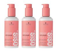 Schwarzkopf Professional OSiS Upload Crème Coiffante Densifiante Antistatique Protection Thermique Définition Subtile Volume Racines Relevées Non Collante Fixation Légère 200 ml - lot de 3