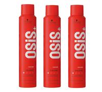 Schwarzkopf Professional OSiS Velvet Laque Cheveux Spray À Effet Cire Définition Douce Brillance Naturelle Formule Non Grasse Non Collante Fixation Légère 200 ml - lot de 3