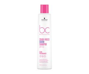 Schwarzkopf Professional - Shampooing argent pour cheveux gris et blancs BC Color Freeze Silver 250ml