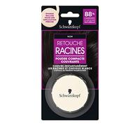 Schwarzkopf - Retouche Racines - Poudre Compacte Couvrante - Eponge Incluse pour une Application Précise - S’efface au Premier Shampooing - 88% d’Ingrédients d’Origine Naturelle - Noir, 1 g (Lot de 1)