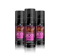 Schwarzkopf Root Retoucher Spray Retoucher Racines - Coloration des cheveux Rouge Cashmere (lot de 3) - Jusqu'à 40 applications - Dissimule l'effet racine
