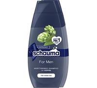 Schwarzkopf Schauma Shampooing pour homme (2 x 400 ml) - Shampooing fortifiant pour homme - Pour cheveux fortifiés et nourrit la structure des cheveux - Parfait pour les cheveux normaux