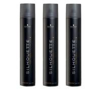 Schwarzkopf Schwarzkopf Silhouette Super Hold Spray capillaire Noir 750 ml X3