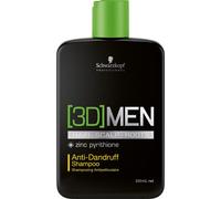 Schwarzkopf Shampooing antipelliculaire 3d Homme 250ml
