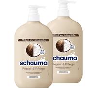 Schwarzkopf Shampooing Réparateur Et Soin (2 X 750 Ml) - Répare Les Cheveux Et Apporte Souplesse - Shampooing Réparateur Pour Cheveux Abîmés Et Secs[Z4181]