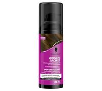 SCHWARZKOPF - Spray Retouche Racines Châtain Foncé, Couleur Naturelle Effaçable au Shampooing (120 mL) L'unité