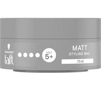 Schwarzkopf TAFT Cire coiffante mate (75 ml) pour une finition mate avec une tenue longue durée, douce pour les cheveux et le cuir chevelu, végétalienne, cire coiffante