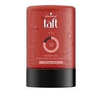 Schwarzkopf - Taft - Gel Cheveux - V12 Power Gel - Fixation Forte - Longue Durée - Tenue 24h - Coiffant Cheveux - Flacon 300 ml