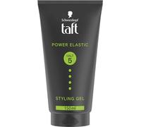 Schwarzkopf TAFT Gel Power Elastic (150 ml) - Gel coiffant pour cheveux et cuir chevelu - Pour une tenue forte jusqu'à 48 heures - Doux pour les cheveux et le cuir chevelu - Végétalien