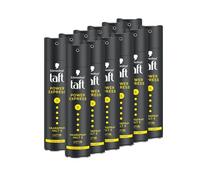 Schwarzkopf Taft Lot de 12 sprays capillaires Power Express (12 x 250 ml), tenue 5, pour tous les types de cheveux, séchage immédiat, formule végétalienne*