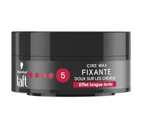 Schwarzkopf - Taft - Power Cire Fixante - Cire Cheveux Homme - Fixation très forte - Longue durée - Tenue 48h - Protège du dessèchement - Coiffant Cheveux - Pot de 75ml